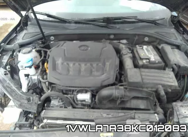 1VWLA7A38KC012083 фото 2