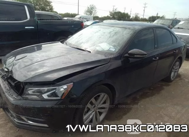 1VWLA7A38KC012083 фото 3
