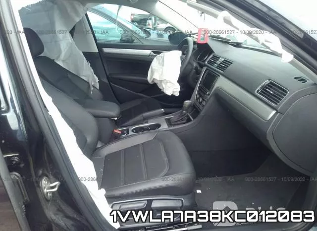 1VWLA7A38KC012083 фото 6