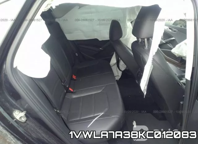 1VWLA7A38KC012083 фото 9