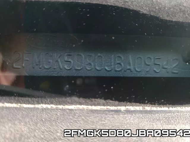 2FMGK5D80JBA09542 фото 2