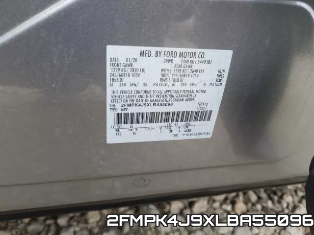 2FMPK4J9XLBA55096 фото 2