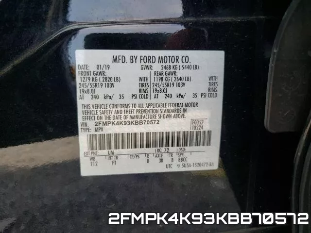 2FMPK4K93KBB70572 фото 2