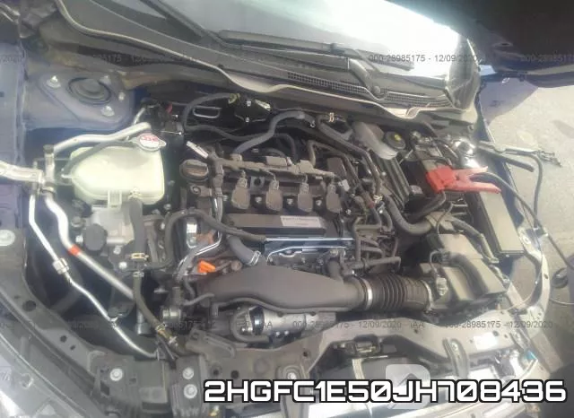 2HGFC1E50JH708436 фото 2