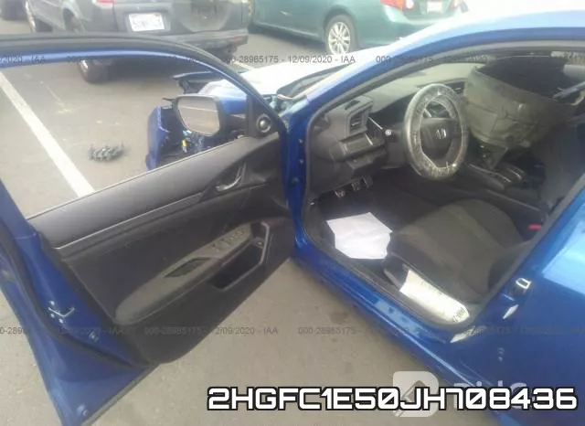2HGFC1E50JH708436 фото 6