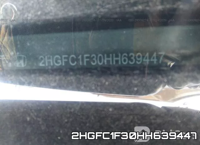 2HGFC1F30HH639447 фото 10