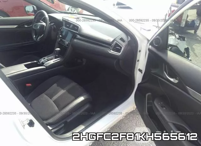 2HGFC2F81KH565612 фото 6