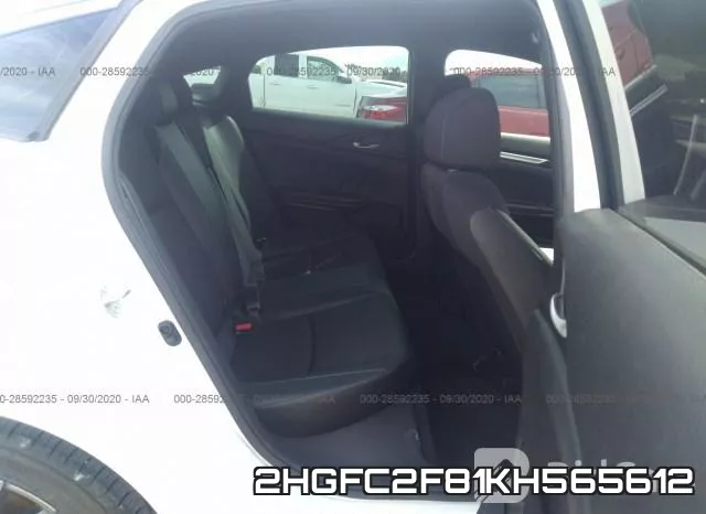 2HGFC2F81KH565612 фото 9