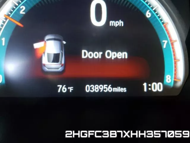 2HGFC3B7XHH357059 фото 9