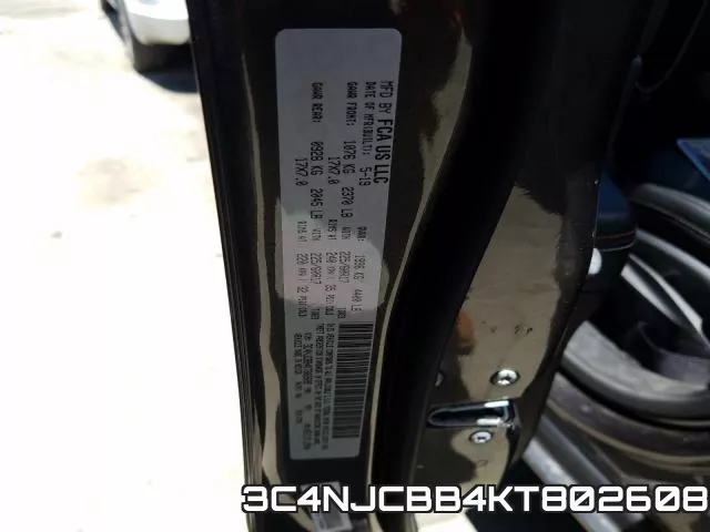 3C4NJCBB4KT802608 фото 2