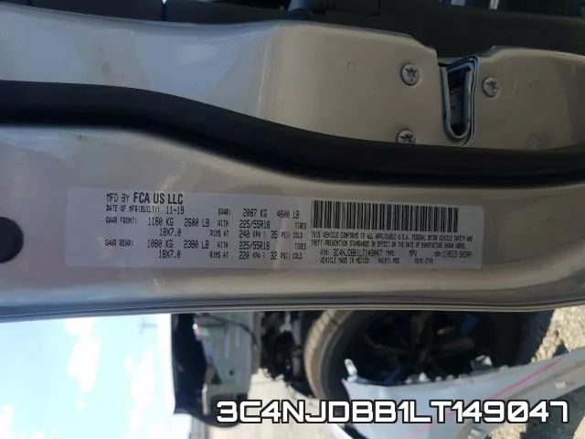 3C4NJDBB1LT149047 фото 2