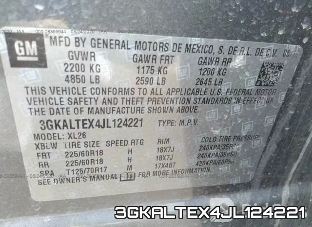 3GKALTEX4JL124221 фото 10