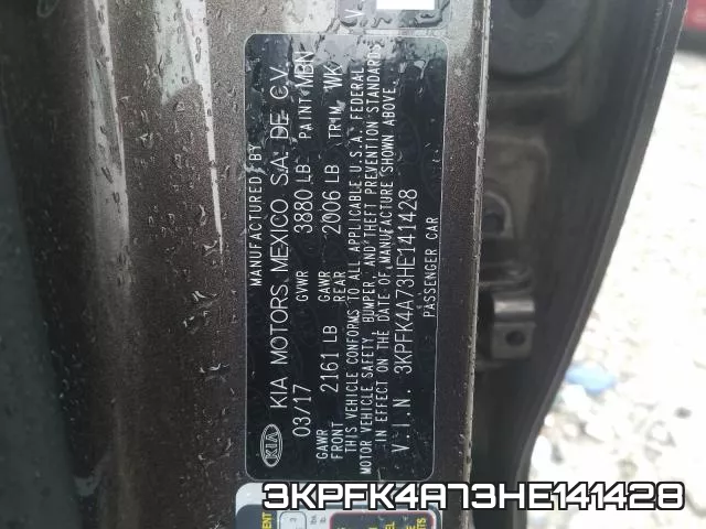 3KPFK4A73HE141428 фото 2