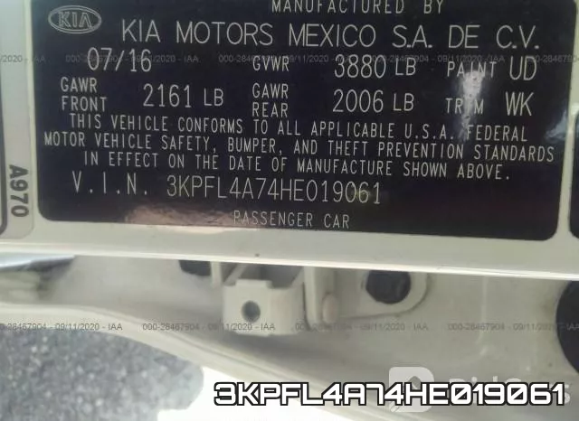 3KPFL4A74HE019061 фото 10