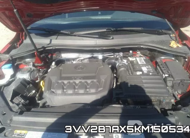 3VV2B7AX5KM150534 фото 2