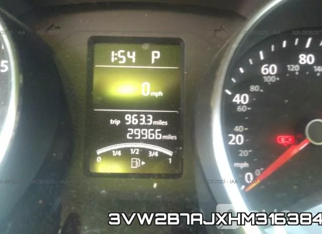 3VW2B7AJXHM316384 фото 8