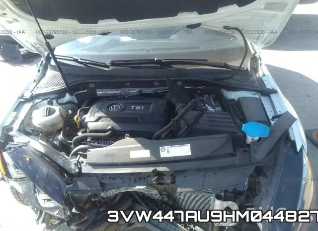 3VW447AU9HM044827 фото 2