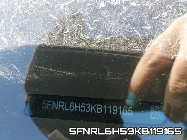 5FNRL6H53KB119165 фото 2
