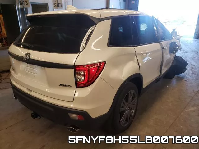 5FNYF8H55LB007600 фото 5