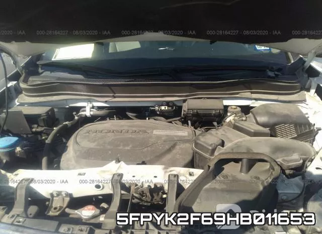 5FPYK2F69HB011653 фото 2