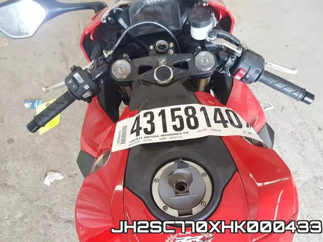 JH2SC770XHK000433 фото 9