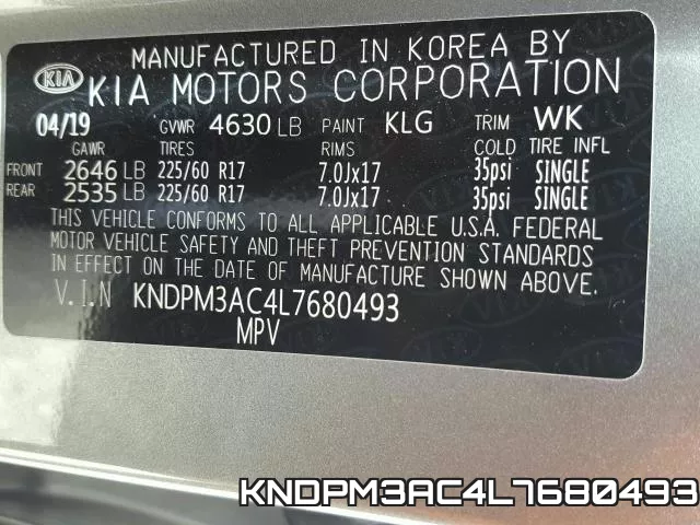 KNDPM3AC4L7680493 фото 2