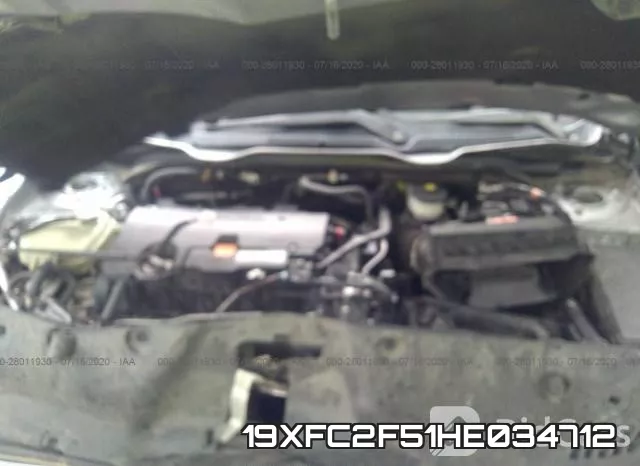 19XFC2F51HE034712 фото 2
