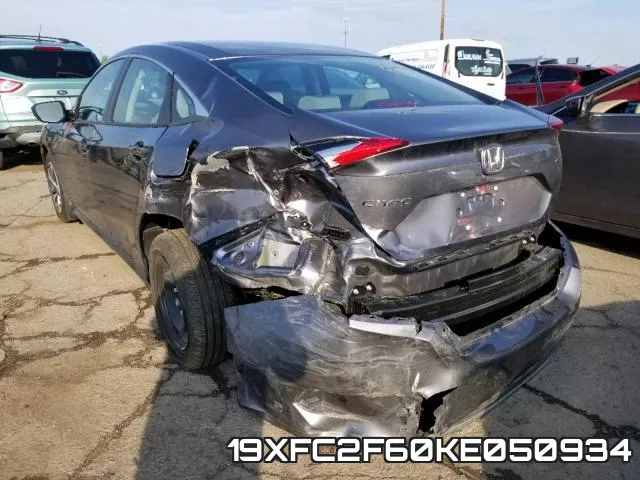 19XFC2F60KE050934 фото 4