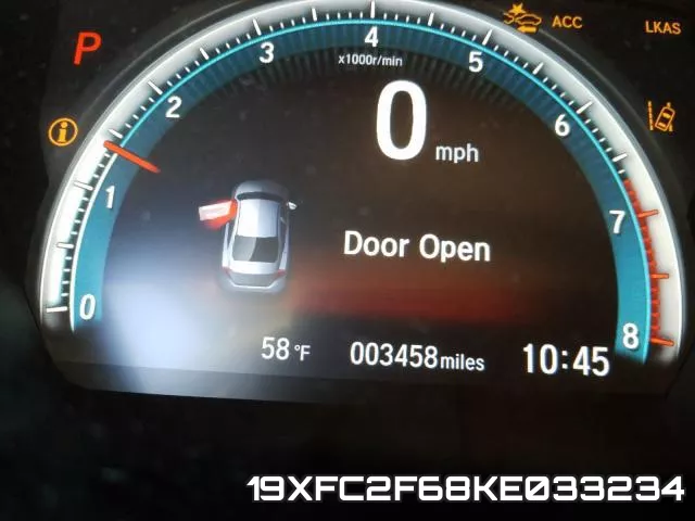 19XFC2F68KE033234 фото 9