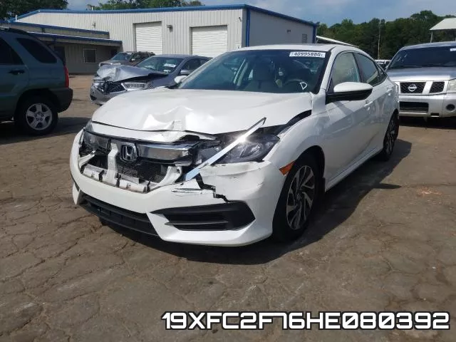 19XFC2F76HE080392 фото 2