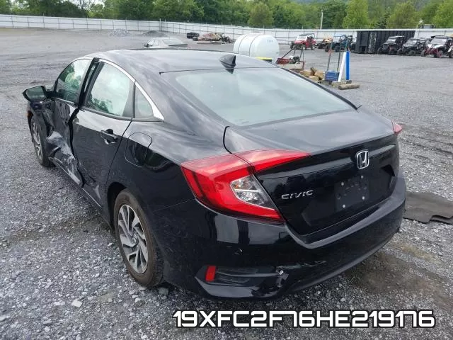 19XFC2F76HE219176 фото 2