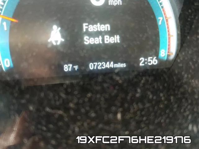 19XFC2F76HE219176 фото 7