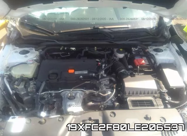 19XFC2F80LE206537 фото 2