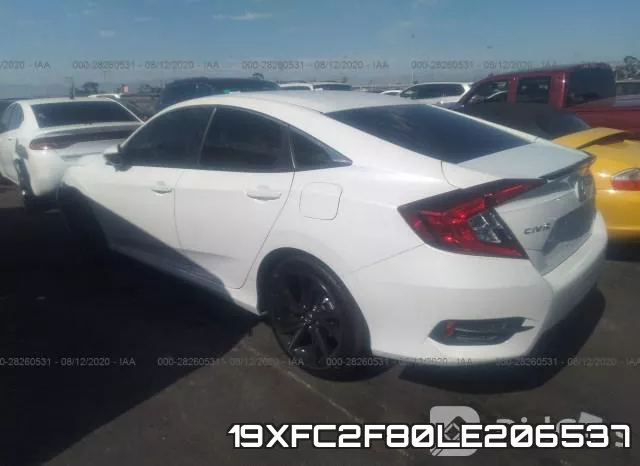 19XFC2F80LE206537 фото 4