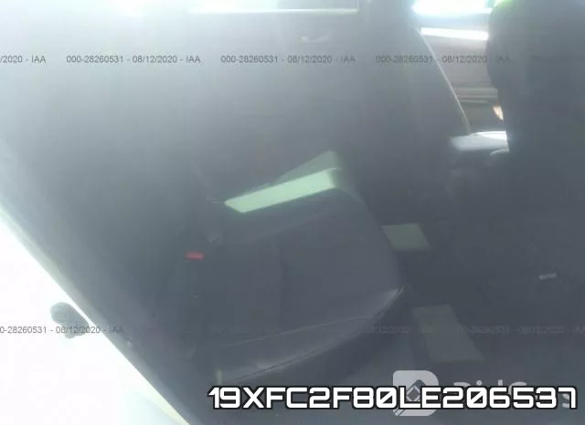 19XFC2F80LE206537 фото 9