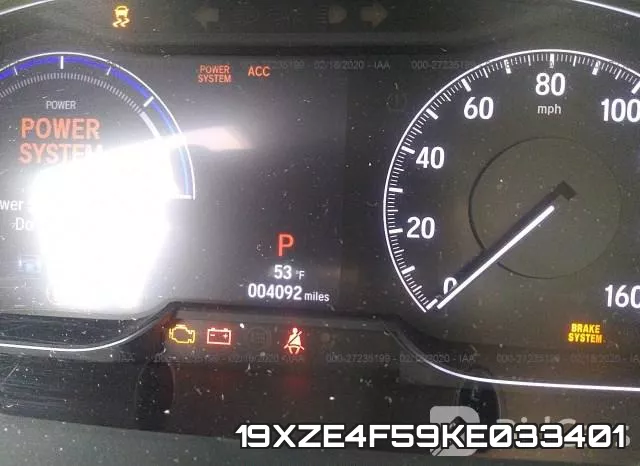 19XZE4F59KE033401 фото 8
