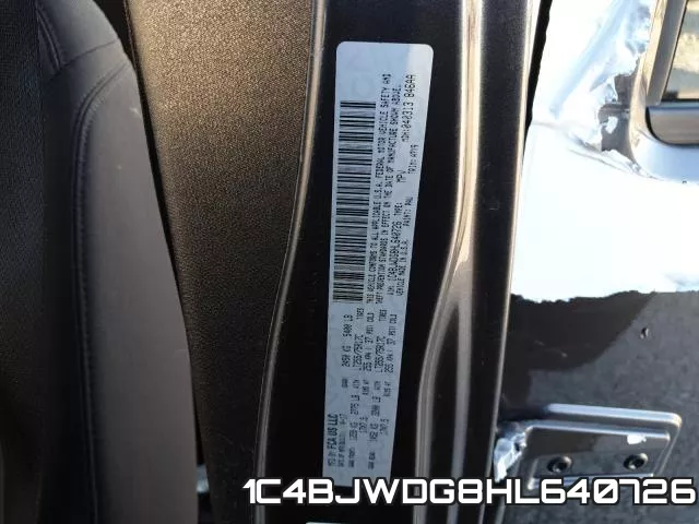 1C4BJWDG8HL640726 фото 2
