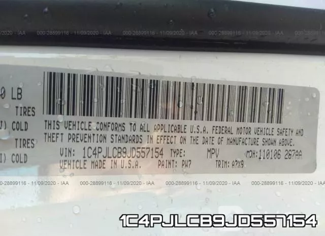 1C4PJLCB9JD557154 фото 10