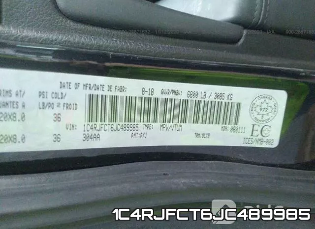 1C4RJFCT6JC489985 фото 10