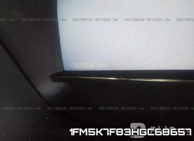 1FM5K7F83HGC68657 фото 8