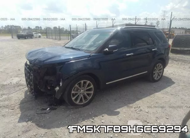 1FM5K7F89HGC69294 фото 3