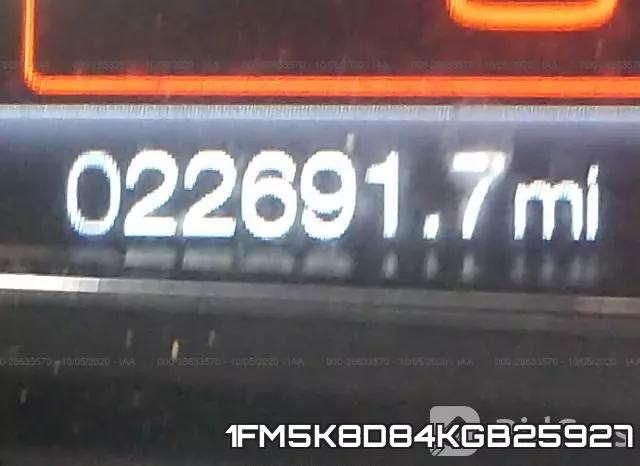 1FM5K8D84KGB25927 фото 8