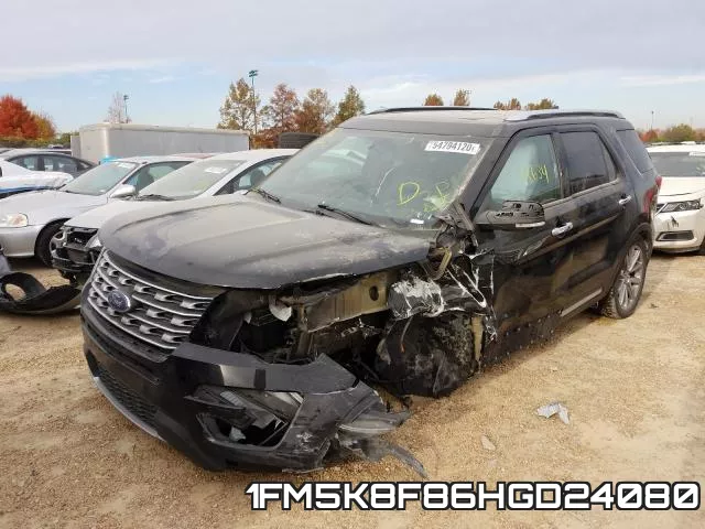 1FM5K8F86HGD24080 фото 2