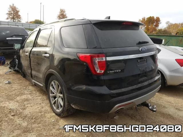 1FM5K8F86HGD24080 фото 3