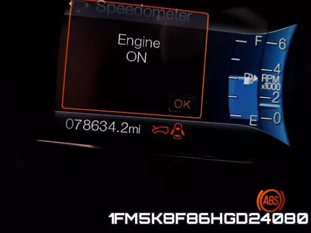 1FM5K8F86HGD24080 фото 7