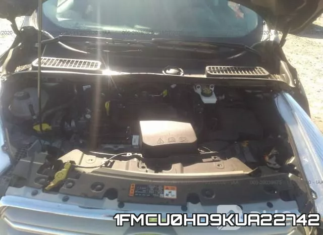 1FMCU0HD9KUA22742 фото 2