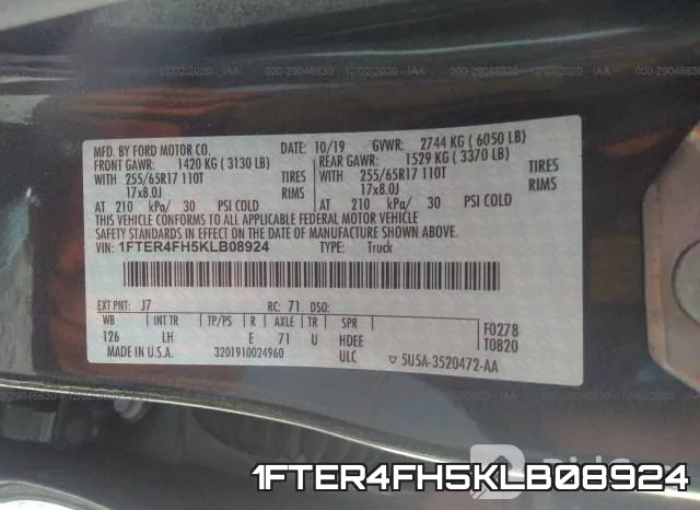 1FTER4FH5KLB08924 фото 10