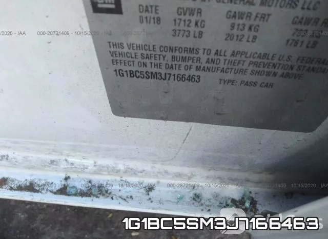 1G1BC5SM3J7166463 фото 10