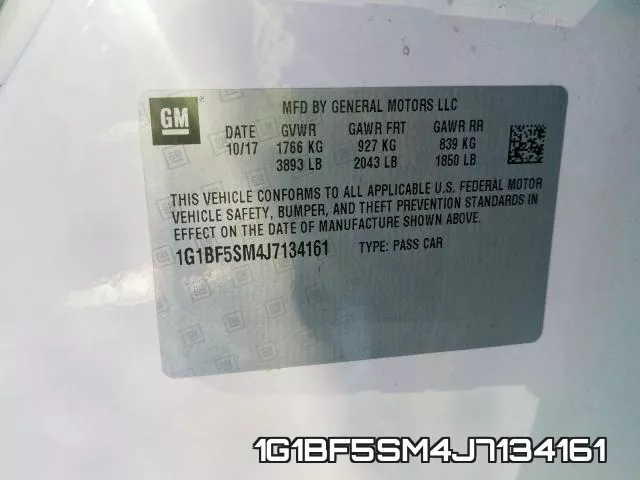 1G1BF5SM4J7134161 фото 2