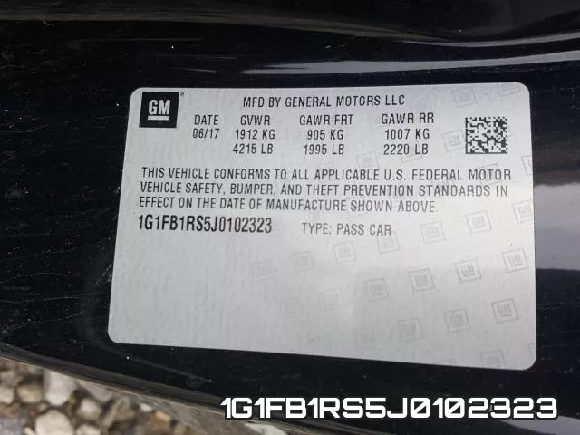 1G1FB1RS5J0102323 фото 2
